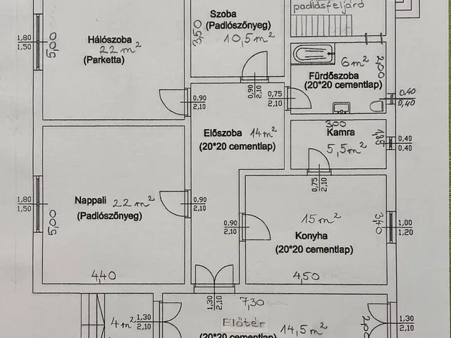 Eladó ház Kunágota 117 nm