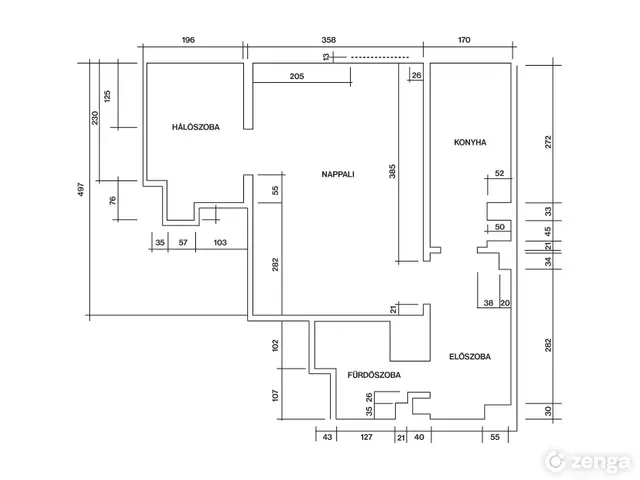 Eladó lakás Budapest V. kerület, Belváros 39 nm