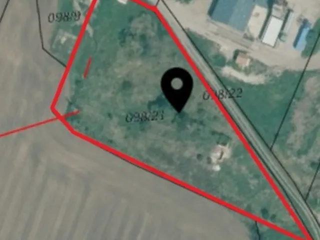 Eladó telek Csány 6339 nm