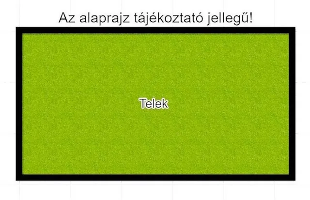 Eladó telek Bordány 2577 nm