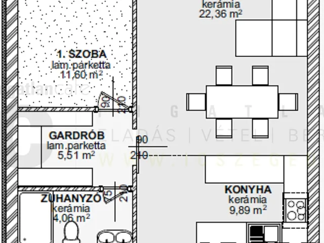 Eladó lakás Hódmezővásárhely 47 nm