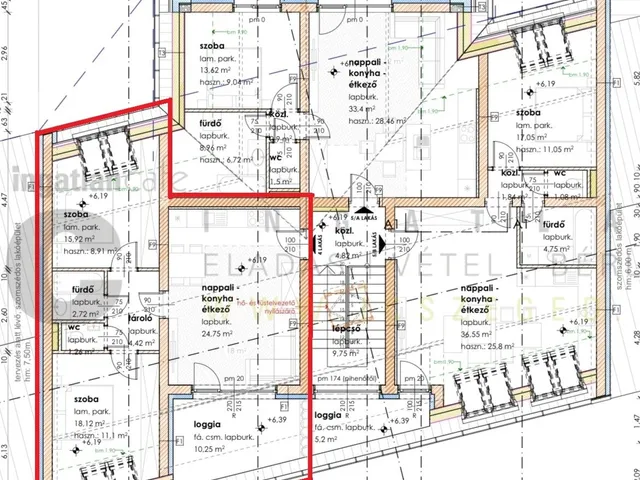 Eladó lakás Szeged, Alsóváros, Homok utca 53 nm