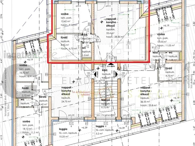 Eladó lakás Szeged, Alsóváros, Homok utca 46 nm