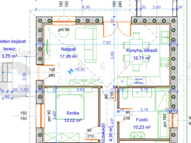 Eladó ház Sándorfalva 86 nm