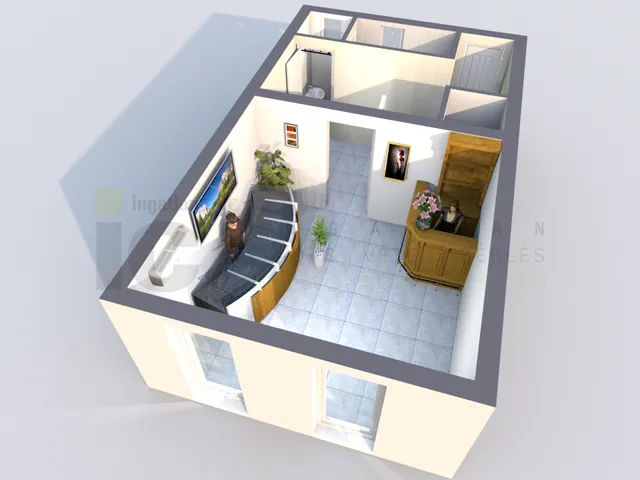 Kiadó kereskedelmi és ipari ingatlan Szeged, Belváros 35 nm