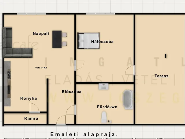 Eladó ház Szeged, Tápé, Ásványhát utca 100 nm