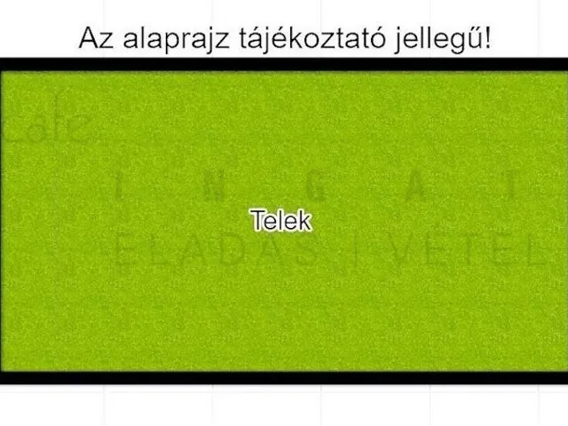 Eladó telek Hódmezővásárhely, Makói országút 390 nm