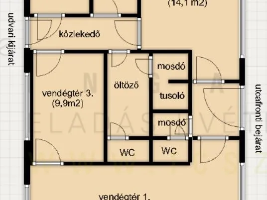 Eladó kereskedelmi és ipari ingatlan Szeged, Tápé 80 nm