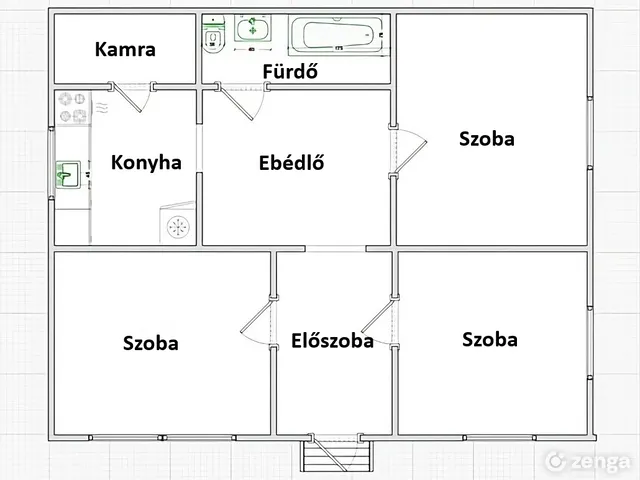 Eladó ház Szeged, Újszeged 80 nm