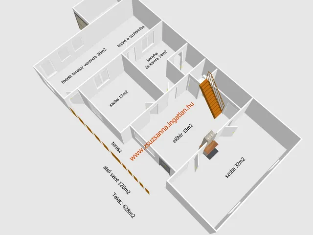 Eladó ház Szekszárd, Csatár, Otthon utca 195 nm