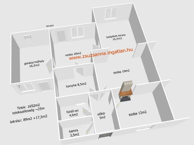 Eladó ház Szekszárd, Aranytó 89 nm