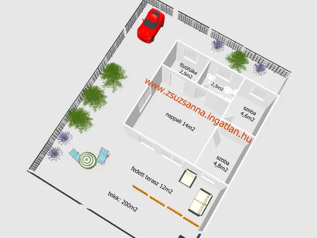 Eladó üdülő és hétvégi ház Fadd, Fenyő utca 30 nm