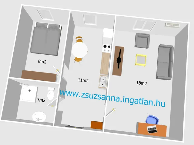 Eladó lakás Szekszárd, Csatár, Alisca utca 44,46 40 nm