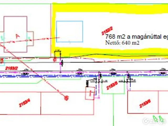 Eladó telek Szeged, Újszeged 640 nm