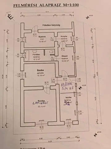 Eladó ház Kunszentmárton 84 nm