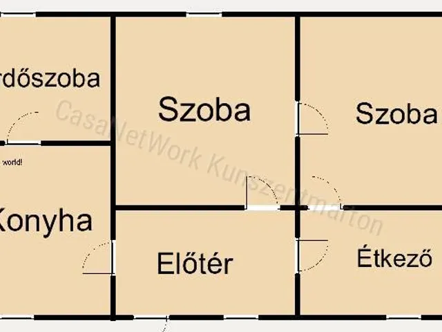 Eladó ház Tiszaföldvár 75 nm
