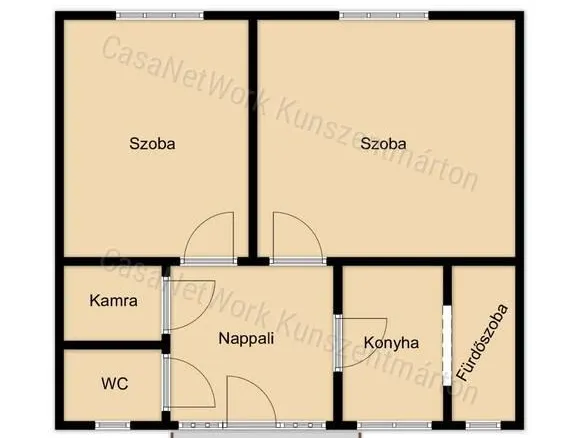 Eladó ház Cibakháza 51 nm