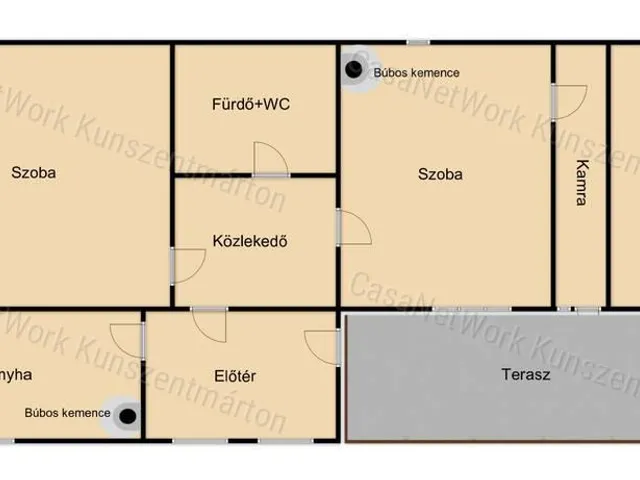 Eladó ház Kunszentmárton 92 nm