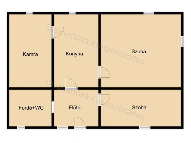 Eladó ház Kunszentmárton 65 nm