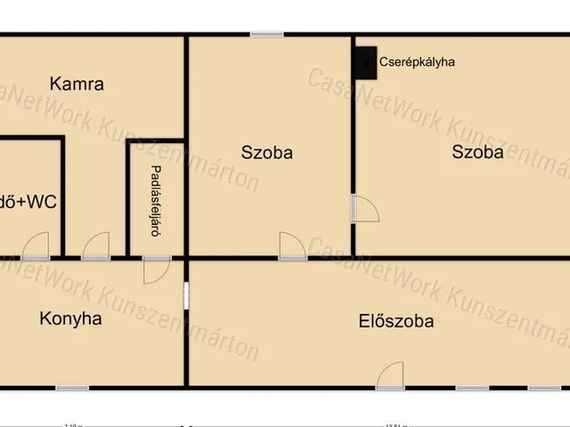Eladó ház Cserkeszőlő 71 nm