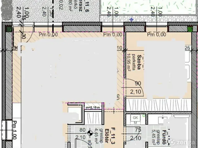 Eladó lakás Győr, Révfalu 52 nm