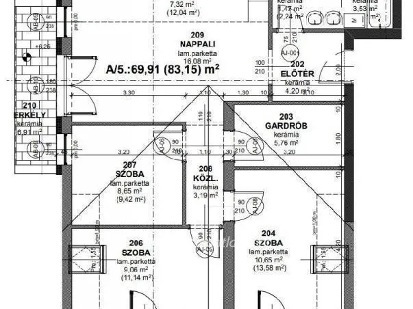 Eladó lakás Hajdúszoboszló 70 nm
