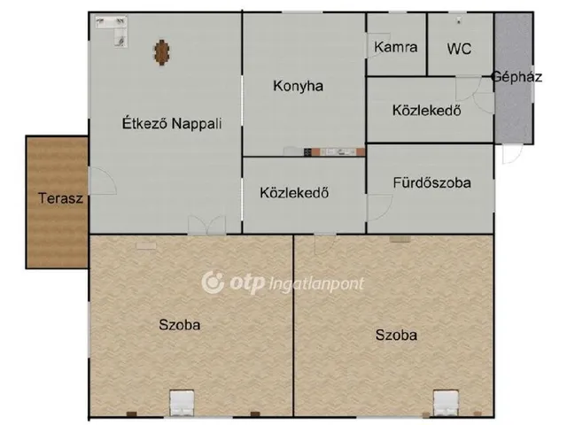 Eladó ház Kaba 79 nm