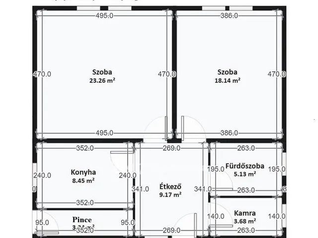 Eladó ház Bocskaikert 70 nm
