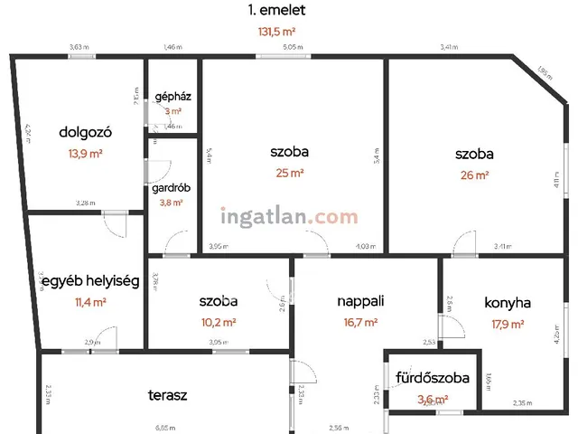 Eladó ház Tiszasas 131 nm