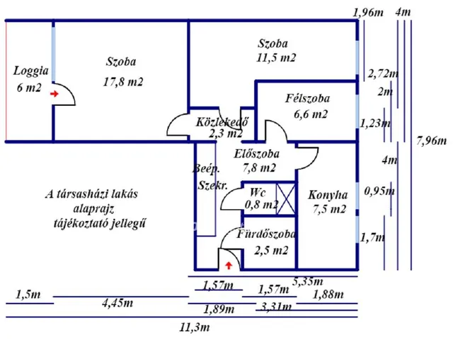 Eladó lakás Nagykőrös 61 nm