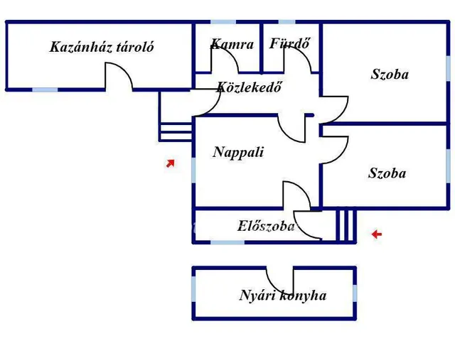 Eladó ház Szászberek 75 nm