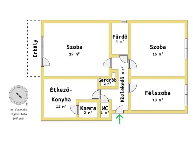 Eladó lakás Szolnok 77 nm