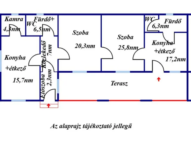 Eladó ház Tiszaörs 105 nm