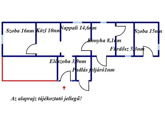 Eladó ház Tiszaörs 72 nm