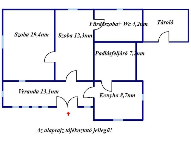Eladó ház Fegyvernek 64 nm