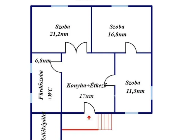 Eladó ház Szolnok 73 nm
