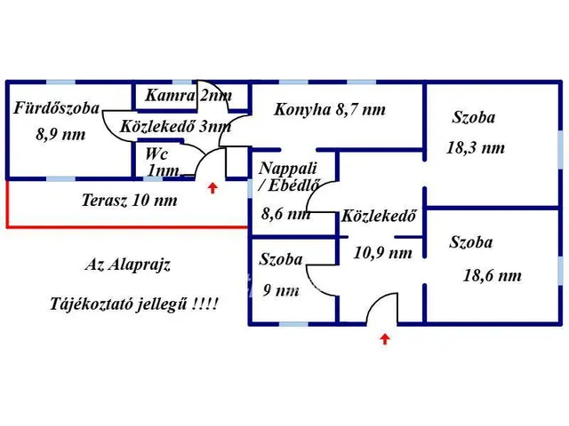 Eladó ház Kenderes 89 nm
