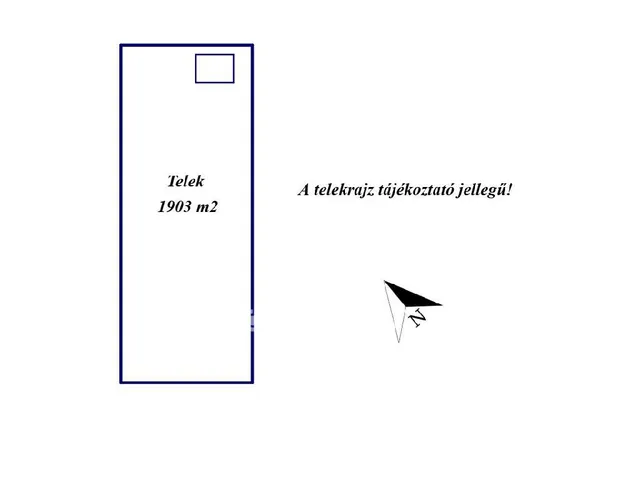 Eladó telek Albertirsa 1903 nm