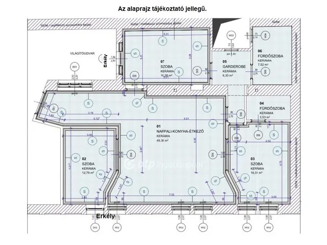 Eladó lakás Budapest V. kerület 109 nm