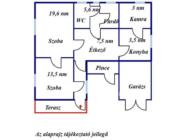 Eladó üdülő és hétvégi ház Tiszajenő 72 nm