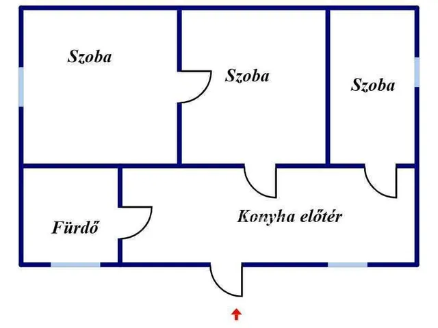 Eladó ház Újszász 57 nm