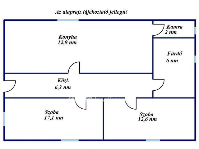 Eladó ház Újszász 56 nm