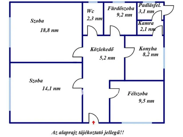 Eladó ház Kisújszállás 72 nm