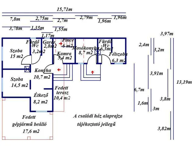 Eladó ház Abony 81 nm