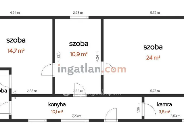 Eladó mezőgazdasági ingatlan Tiszakécske 68 nm