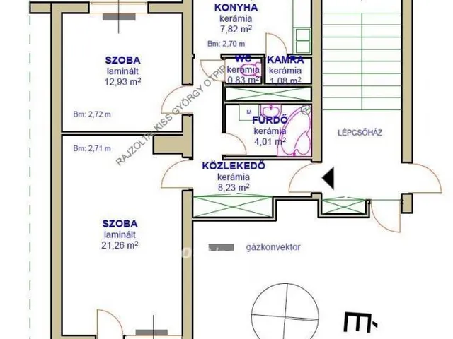 Eladó lakás Tiszafüred 58 nm