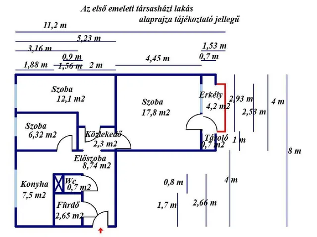 Eladó lakás Nagykőrös 61 nm
