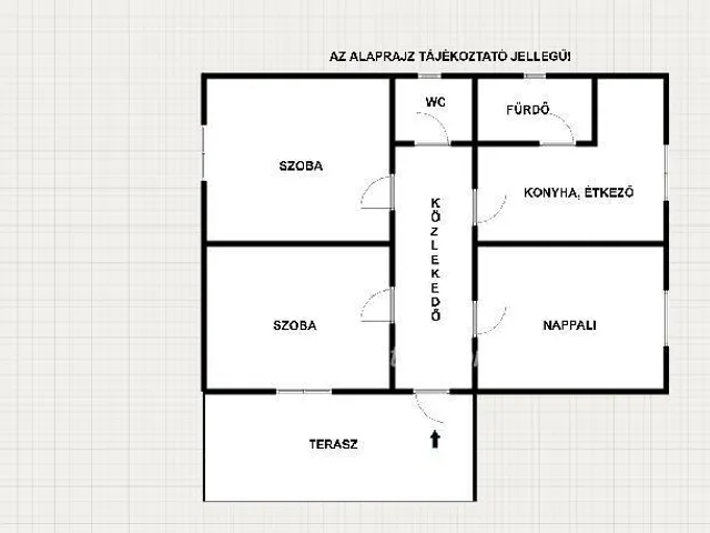 Eladó ház Nagykáta 55 nm