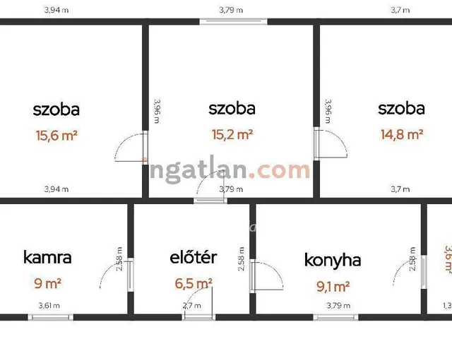 Eladó mezőgazdasági ingatlan Tiszakécske 73 nm