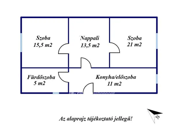 Eladó ház Újszilvás 66 nm